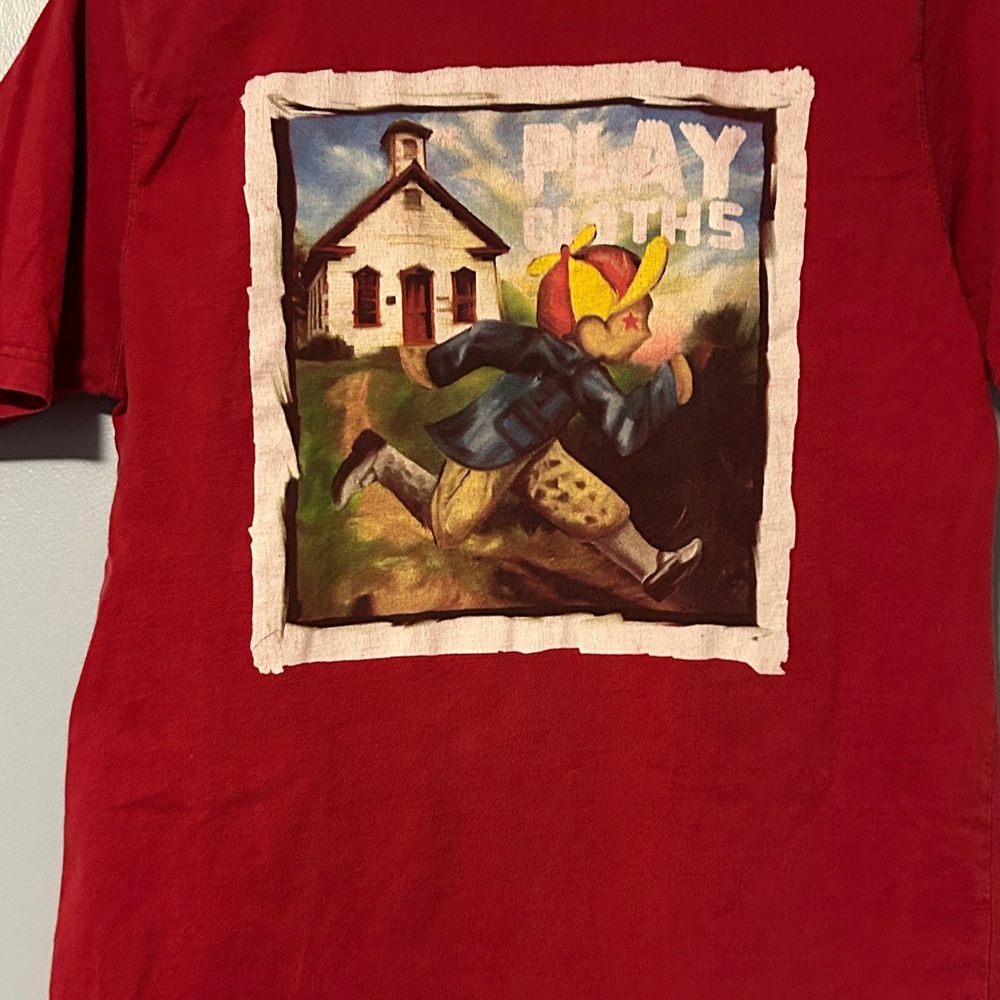 Play Clothes Red Playful Graphic Tee